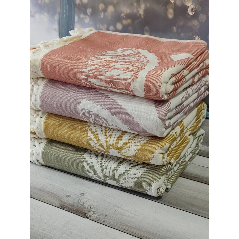 PUP. Limon sari пештемал рушник, 90х170см. Бавовна. Pupilla Туреччина. (82170)