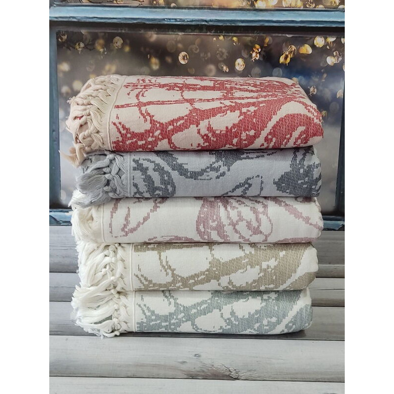 PUP. Lagun yesil пештемал рушник, 90х170см. Бавовна. Pupilla Туреччина. (58976)