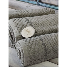 Monet gri набір 3в1 рушників. Мікрокоттон. Pupilla Туреччина. (11984)