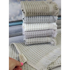 Pupilla Olga вафельі рушники 40х60см., 6 шт/уп. (16979)