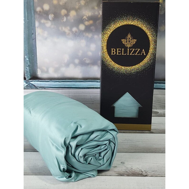 Sky 180х200см., сатинове простирадло на резинці. Belizza Туреччина. (54833)