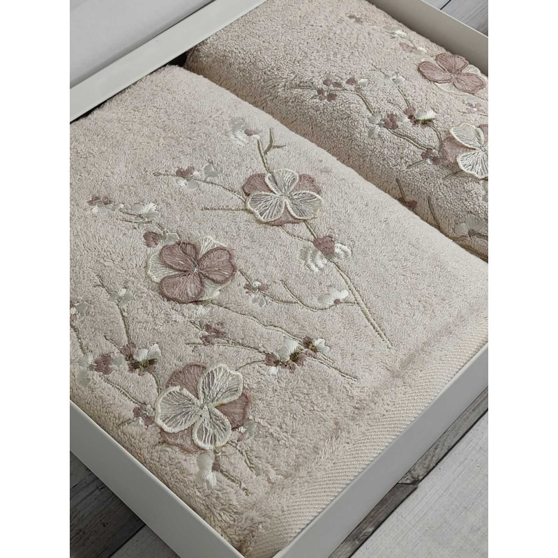 Pupilla 2в1 Lizaro pudra бамбукові рушники.Туреччина. (14437)