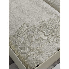 Pupilla 2в1 Vanetta mint бамбукові рушники.Туреччина. (60072)