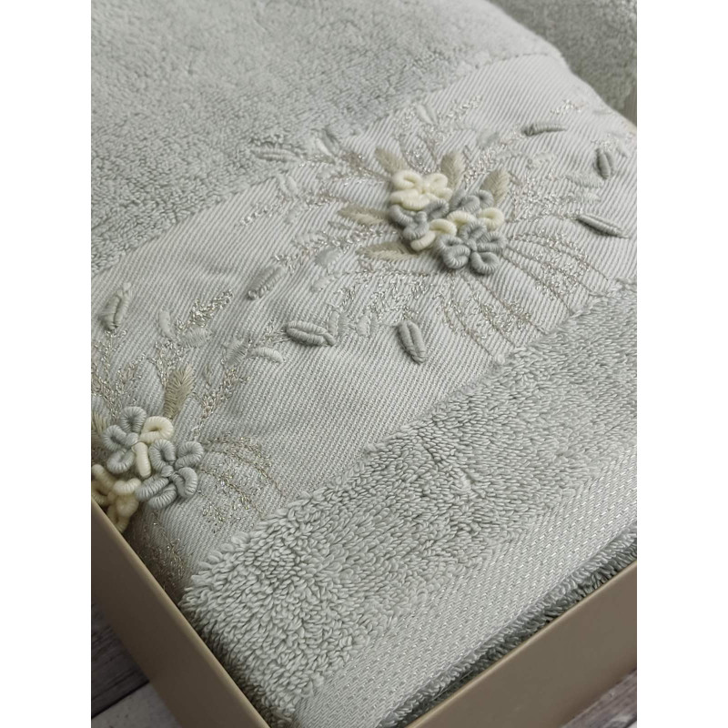 Pupilla 2в1 Elanur Ramaska mint рушники 2в1. Пеньє. Pupilla Туреччина. (83975)