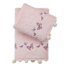 Pupilla 2в1 Sila Butterfly pudra набір рушників. Пеньє.Туреччина (22448)