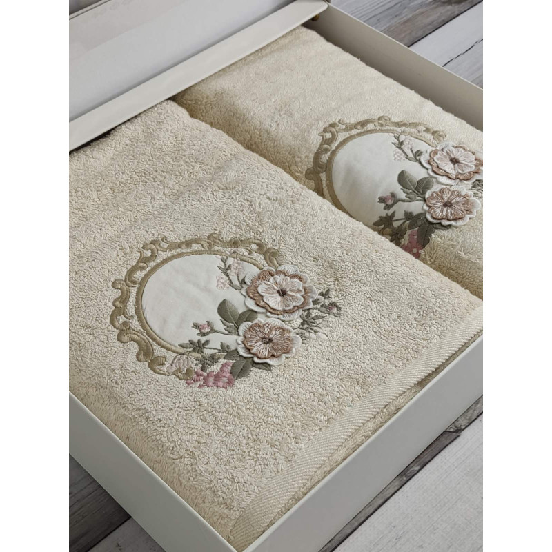 Pupilla 2в1 Hayal venok bej бамбукові рушники.Туреччина. (30175)