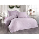 Wisreria lilac фланелева постіль. Полуторний розмір. Belizza Туреччина. (88580)