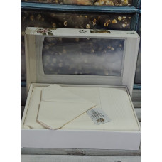 Tabe Туреччина HONEY Бавовняна скатертина 160х220см., + салфетки. (84997)