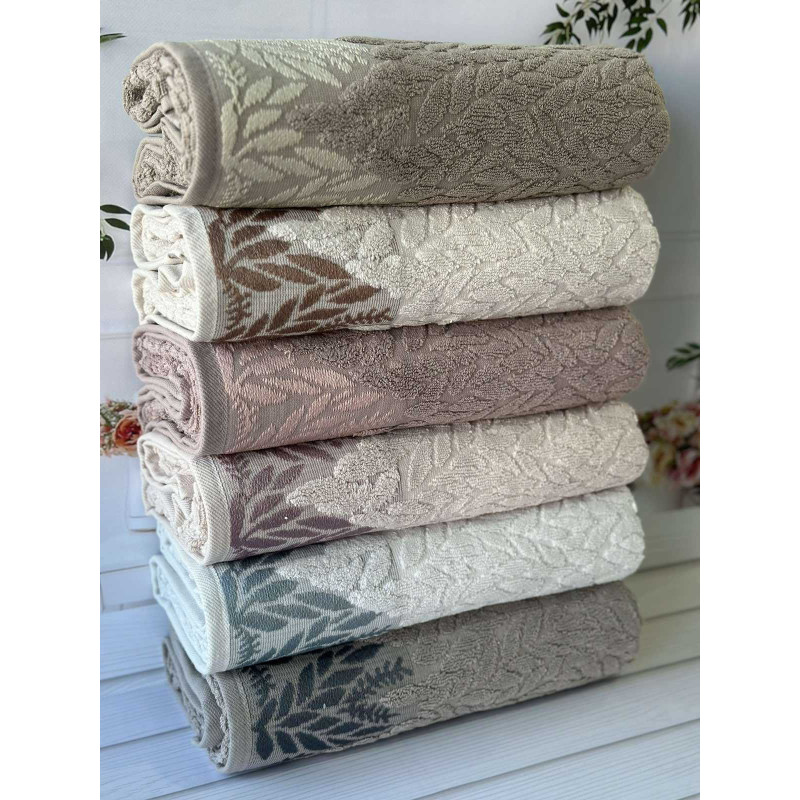 Melenema рушники 50х90см., 6 шт/уп. Sikel Туреччина (67358)