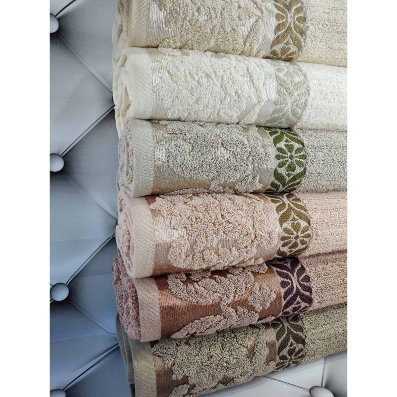 Guzide рушники 70х140см., 6 шт/уп. Пеньє. Sikel Туреччина (63400)