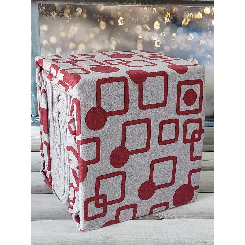 41890 фланелева постіль, євро розмір. Cotton collection Туреччина (35670)