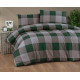 41901 фланелева постіль, євро розмір. Cotton collection Туреччина (52497)
