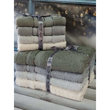 Dray gri 70х140см., 4 шт/уп. Бавовна. (84820)