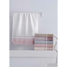 Kardelen махрові рушники 50х90см., 6 шт/уп. Miasoft Туреччина. (35435)