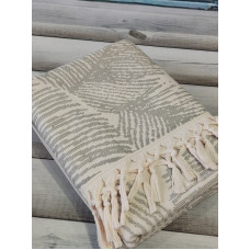 PUP. Maxel gri пештемал рушник, 90х170см. Бавовна. Pupilla Туреччина. (75297)