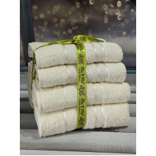 4в1 Krem  набір рушників (2 банних, 2 обличча) Mame Туреччина (45991)