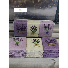 Mame Lavanta 30х50см., 6 шт/уп. Кухонні рушники. ПВХ упаковка. (25258)