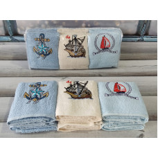 Mame More 30х50см., 6 шт/уп. Кухонні рушники. ПВХ упаковка. (83493)