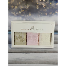 Pupilla Class krem 30х50см., 3в1. Бамбукові рушники. (33927)