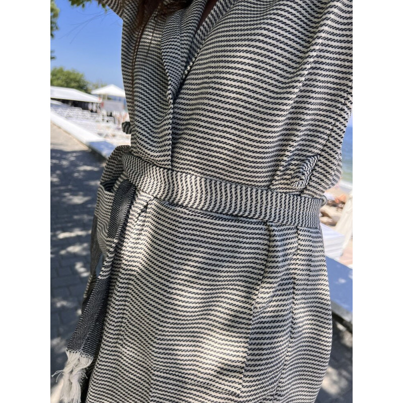 Жіночій бавовняний халат. Розмір S-M. 9953 (62259)