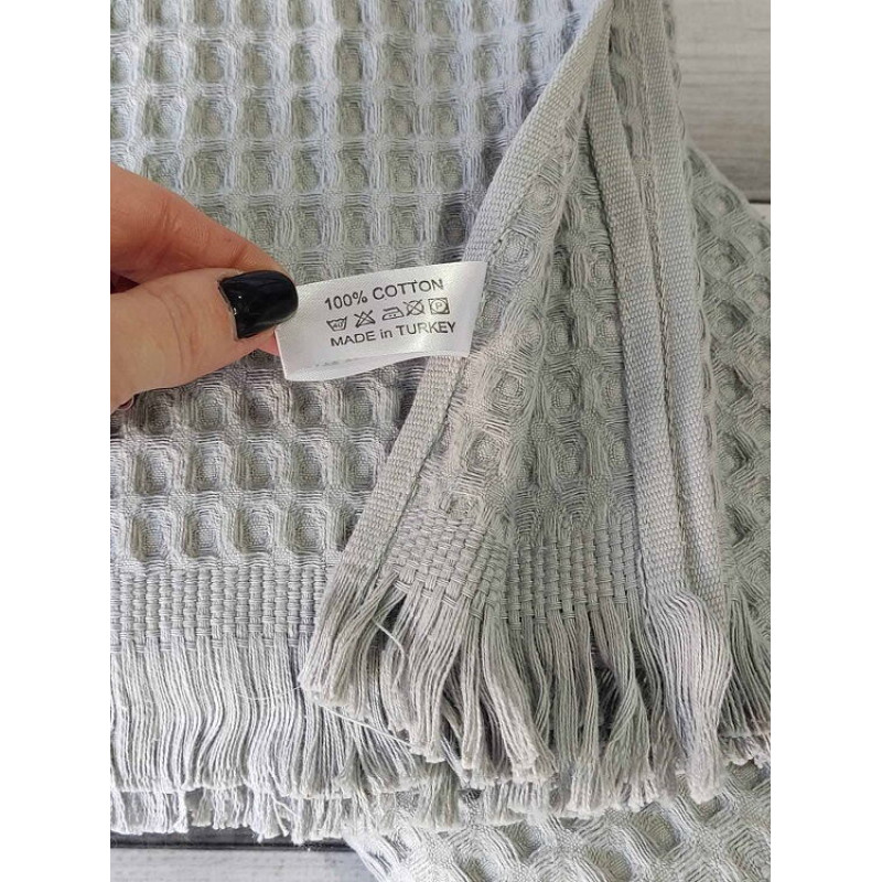 Nile pudra вафельні рушники банне + обличча. Туреччина. (35716)