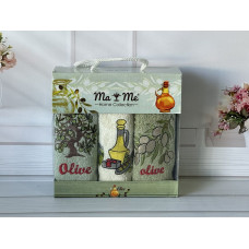 Mame olive 3в1 Махрові рушники 30х50см. Бавовна. Туреччина. (42825558) (34465)