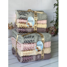 Mame vetka 70х140см., 4 шт/уп. Рушники. Бавовна. (5198-vtk) (24475)