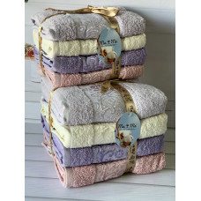 Mame venzl 70х140см., 4 шт/уп. Рушники. Бавовна. (5398-vnzl) (18786)