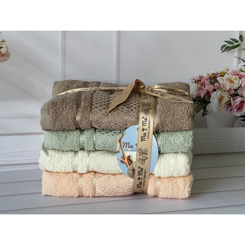 Mame romb  50х90см., 4 шт/уп. Рушники. Бавовна. (5799-rmb) (26431)