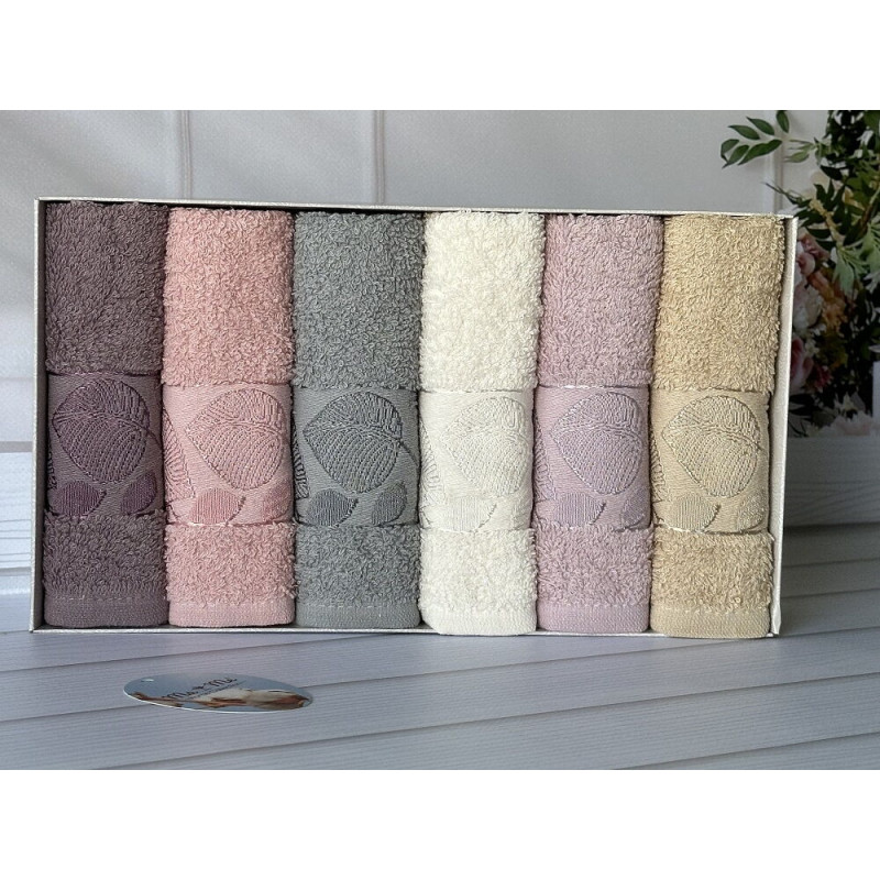 Mame listik 6в1 Махрові рушники 30х50см. Бавовна. Туреччина. (57294)