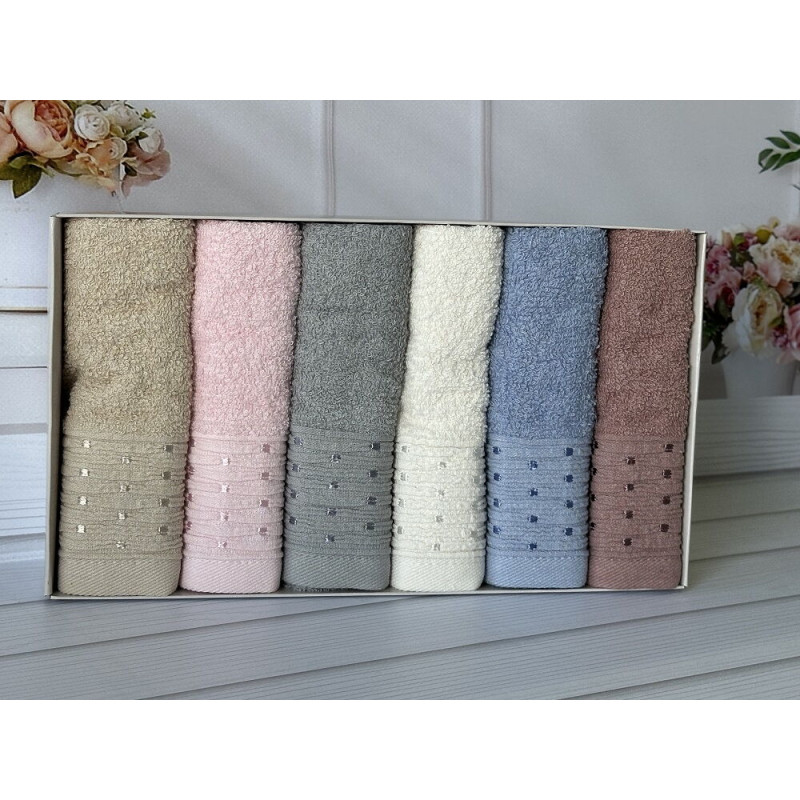 Mame paloska 6в1 Махрові рушники 30х50см. Бавовна. Туреччина. (86131)