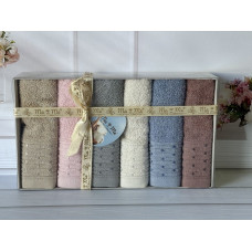 Mame paloska 6в1 Махрові рушники 30х50см. Бавовна. Туреччина. (86131)