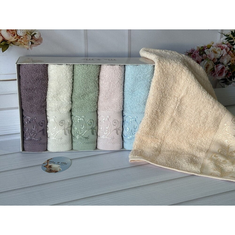 Mame venzil 6в1 Махрові рушники 30х50см. Бавовна. Туреччина. (29596)