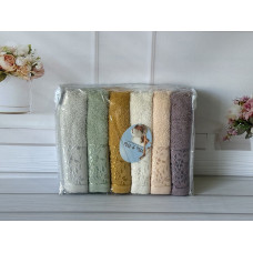 Mame ramaska 6в1 Махрові рушники 30х50см. Бавовна. Туреччина. (54541)