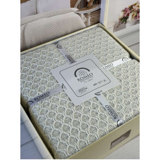 Zeynep krem в'язаний акріловий плед. Romeo Home Туреччина. (79711)