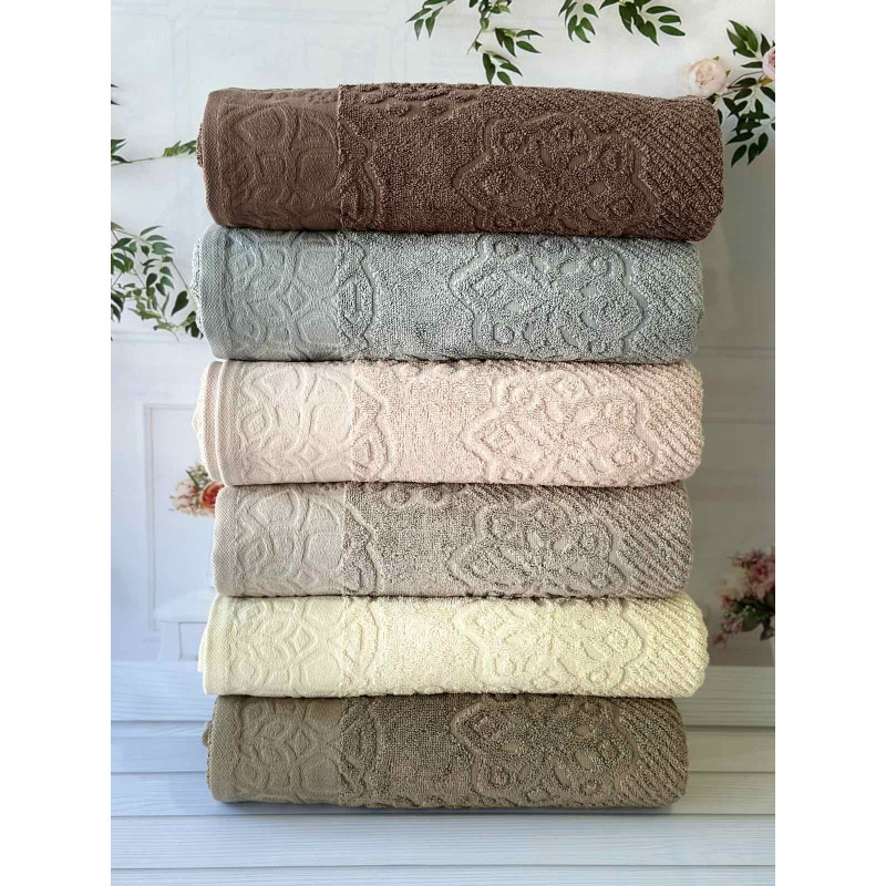 Albedo рушники 50х90см., 6 шт/уп. Sikel Туреччина (66100)