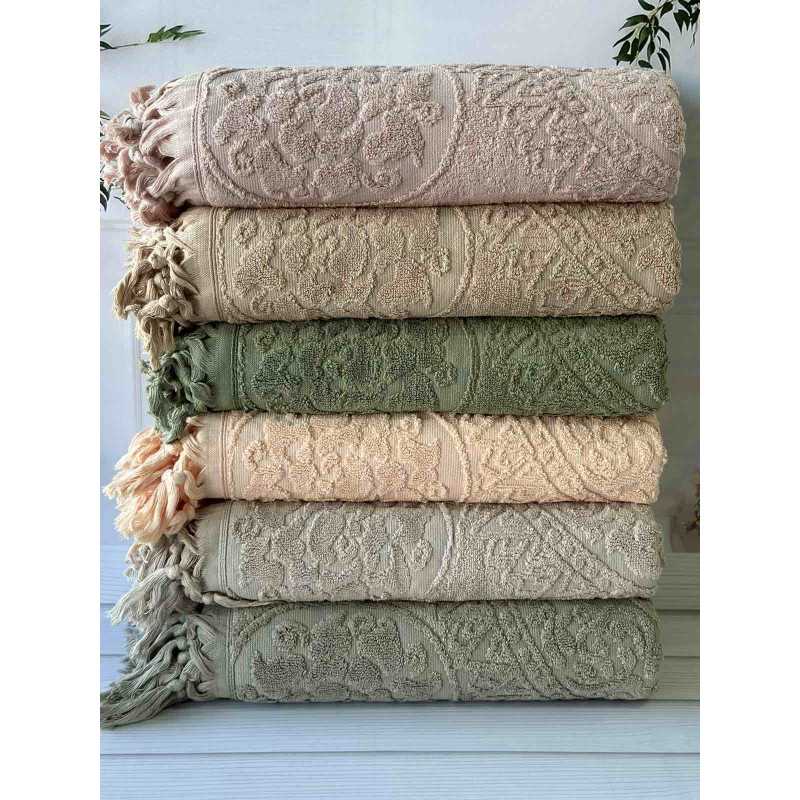 Hitit рушники 70х140см., 6 шт/уп. Пеньє. Sikel Туреччина (23986)