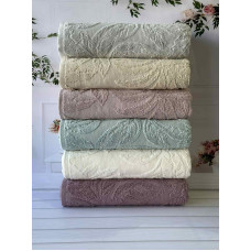 Miami рушники 70х140см., 6 шт/уп. Пеньє. Sikel Туреччина (36681)