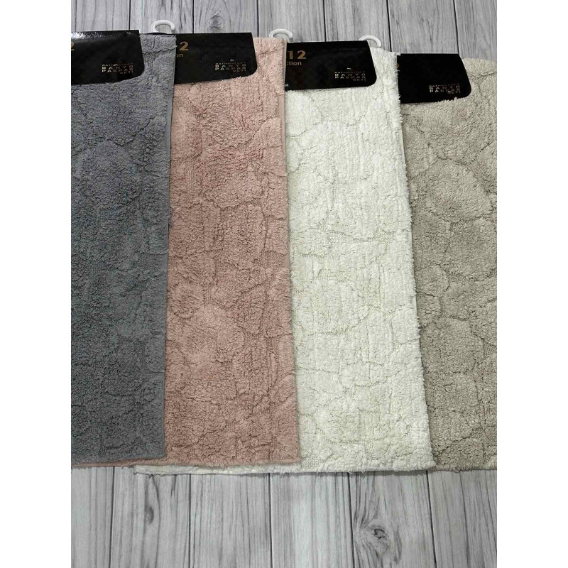 Tas gri. Килимки в ванну кімнату 2в1. Omo home Туреччина (59880)