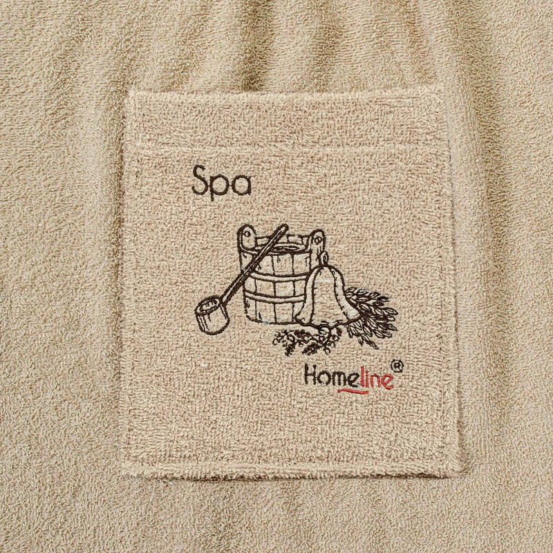 Спідниця  чоловіча з вишивкою Home Line (бежевий) XXL в сумці 178943