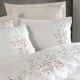 Постільна білизна Dantela Vita сатин з вишивкою - Alya krem кремовий євро
