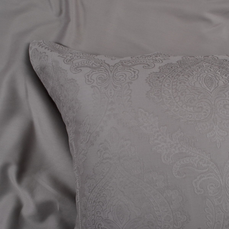 Постільна білизна Dantela Vita сатин жакард - Parashie kahve кавовий євро