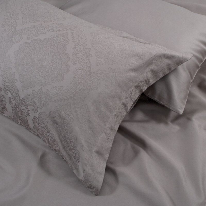 Постільна білизна Dantela Vita сатин жакард - Parashie kahve кавовий євро