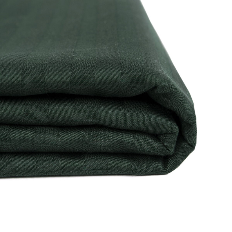 Підковдра Lotus Готель - Сатин Страйп 1*1 смарагд Туреччина 200*220