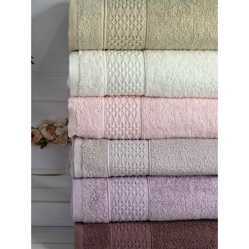 imperial бавовняні рушники 50х90см., 6шт/уп. Sweet dream Туреччина. (23554)