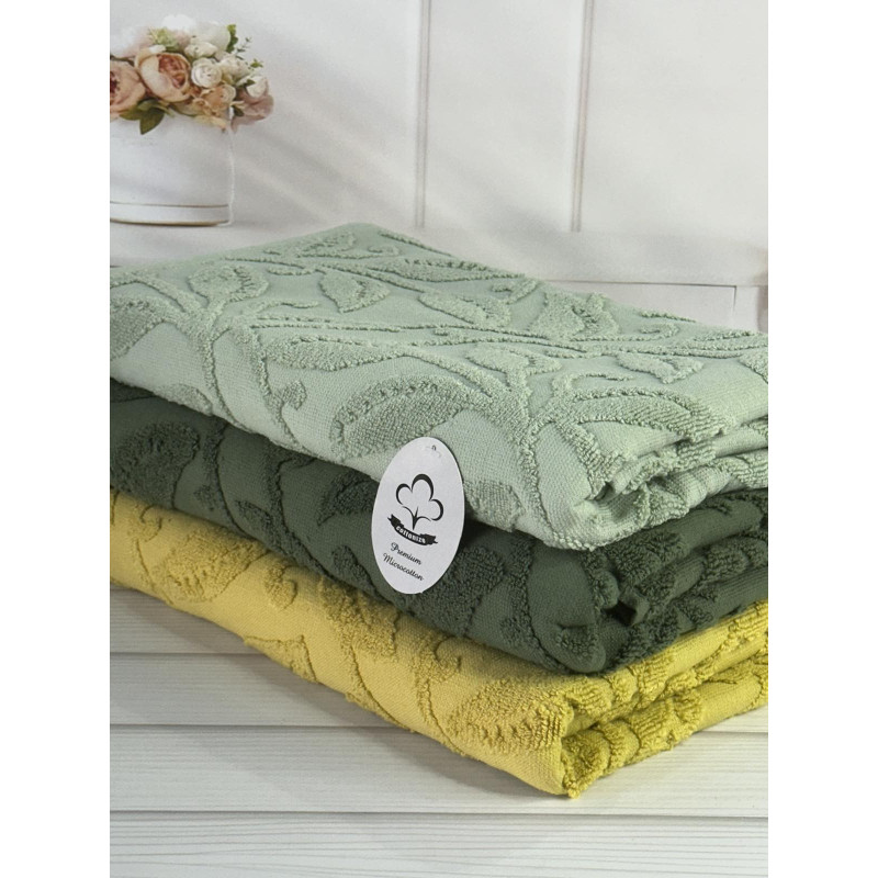 Listik рушники 70х140см., 3 шт/уп. Sweet dream Туреччина. (71582)