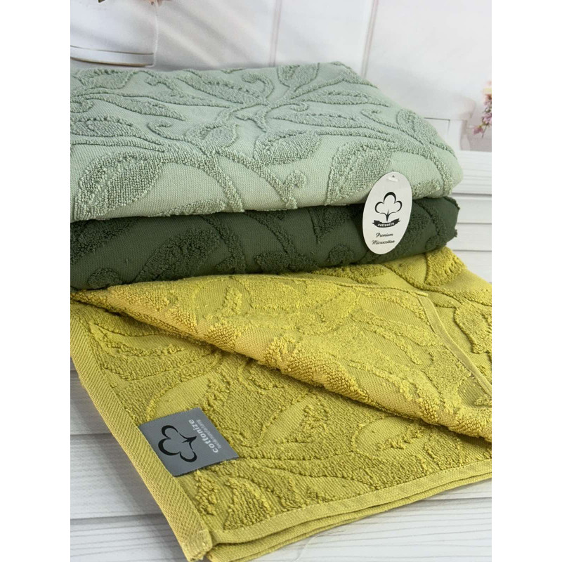 Listik рушники 70х140см., 3 шт/уп. Sweet dream Туреччина. (71582)