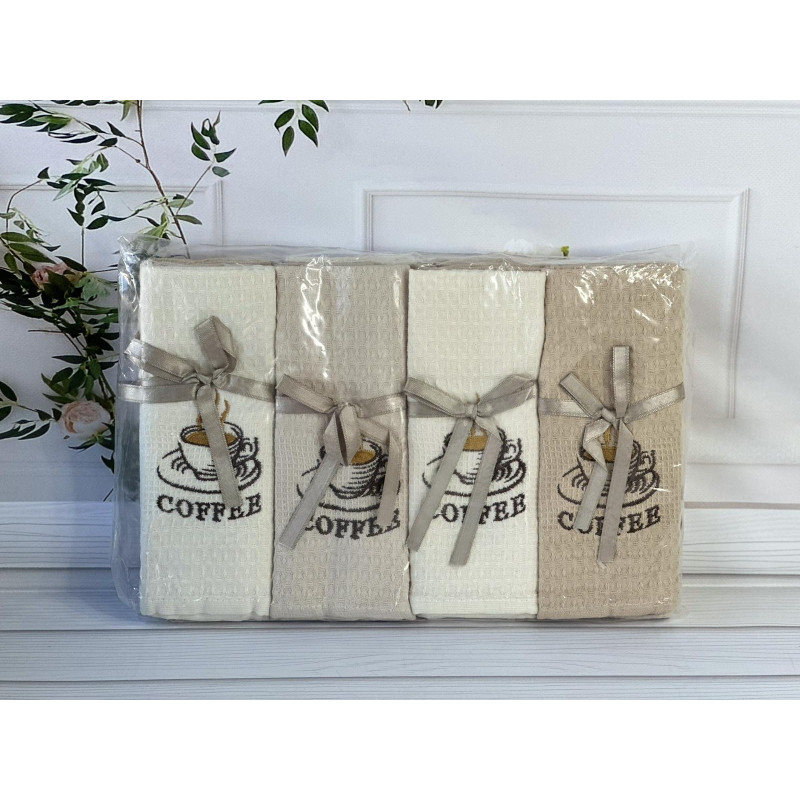 Suvari kofe вафельні рушники 40х60см., 12 шт/уп (13792)