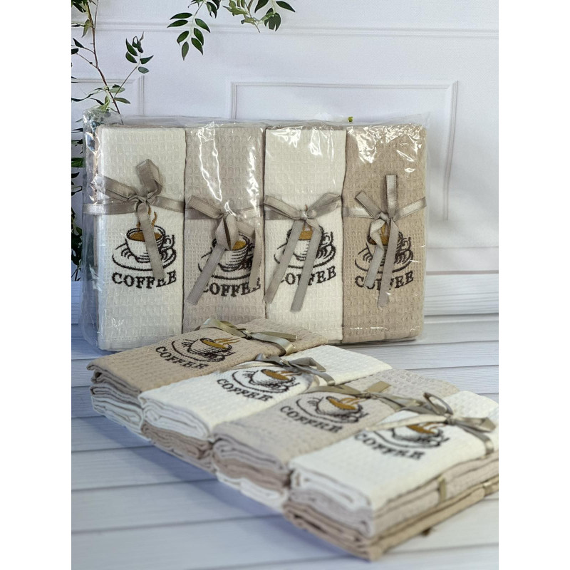 Suvari kofe вафельні рушники 40х60см., 12 шт/уп (13792)