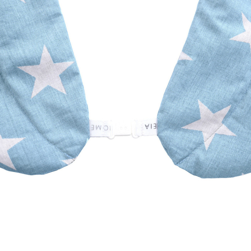 Грелка з зерном пшениці IDEIA 44х46х24 см блакитна